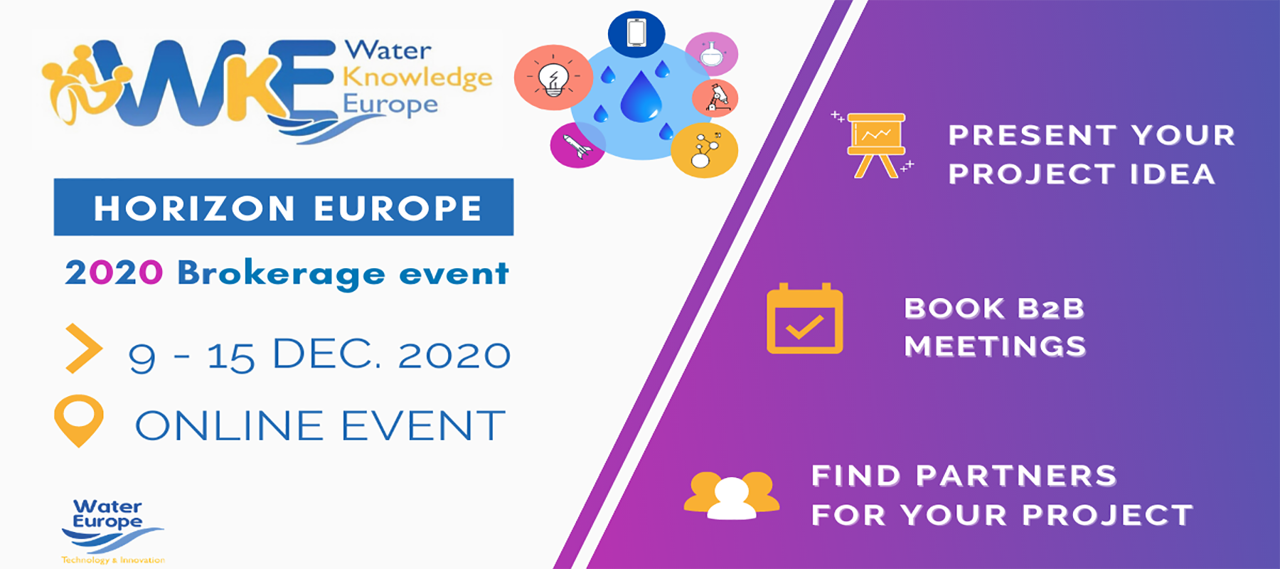 Water knowledge Europe 2020